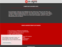 Tablet Screenshot of dv-digital.de